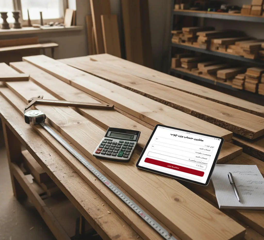 Calculation of the weight of Russian wood